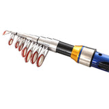 Maxbell Telescopic Fishing Rod Ultralight Strong Baitcasting Fishing Rod Collapsible 1.5m
