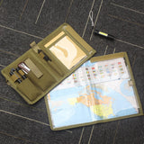 Maxbell Map Bag Transparent Map Pocket Men Women Map Case for Camping Hiking Outdoor