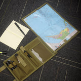 Maxbell Map Bag Transparent Map Pocket Men Women Map Case for Camping Hiking Outdoor