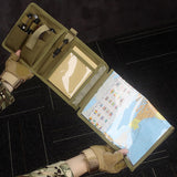 Maxbell Map Bag Transparent Map Pocket Men Women Map Case for Camping Hiking Outdoor