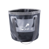 Maxbell Collapsible Bucket Foldable Water Bucket Water Container for Camping Boating Black