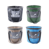 Maxbell Collapsible Bucket Foldable Water Bucket Water Container for Camping Boating Black