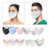 Maxbell Adjustable Comfort Mask Breathable Mask Three dimensional for Men Women Work Black