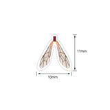 Maxbell Fly Fishing Lure Wing Spare Fly Tying Material for Outdoor Adult Sea Fishing