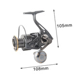 Maxbell Fishing Reel Lightweight Max Drag 15kg Baitcasting Reels for Sea Fishing 3000