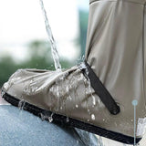 Maxbell Waterproof Shoe Covers PVC Reusable Rain Boots for Outdoor Men Women Camping 37-38