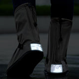 Maxbell Waterproof Shoe Covers PVC Reusable Rain Boots for Outdoor Men Women Camping 41-42
