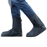 Maxbell Waterproof Shoe Covers PVC Reusable Rain Boots for Outdoor Men Women Camping 41-42