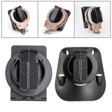 Maxbell Handcuff Holster Belt Clip Attachment Quick Release Pouch for Travel Hunting short bottom plate
