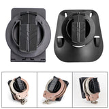 Maxbell Handcuff Holster Belt Clip Attachment Quick Release Pouch for Travel Hunting short bottom plate