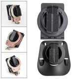 Maxbell Handcuff Holster Belt Clip Attachment Quick Release Pouch for Travel Hunting short bottom plate