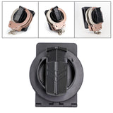 Maxbell Handcuff Holster Belt Clip Attachment Quick Release Pouch for Travel Hunting short bottom plate