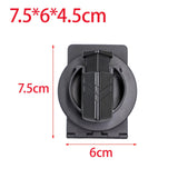 Maxbell Handcuff Holster Belt Clip Attachment Quick Release Pouch for Travel Hunting short bottom plate