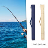 Maxbell Fishing Rod Umbrella Bags Fishing Tackle Bag Thick for Outside Hiking Camping Blue S