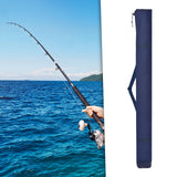Maxbell Fishing Rod Umbrella Bags Fishing Tackle Bag Thick for Outside Hiking Camping Blue S