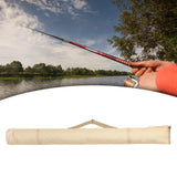Maxbell Fishing Rod Umbrella Bags Fishing Tackle Bag Thick for Outside Hiking Camping Khaki L