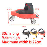 Maxbell Rolling Knee Pad Multifunction for Construction Gardening Woodwork Black