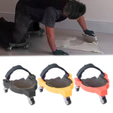 Maxbell Rolling Knee Pad Multifunction for Construction Gardening Woodwork Black