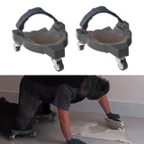Maxbell Rolling Knee Pad Multifunction for Construction Gardening Woodwork Black