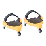 Maxbell Rolling Knee Pad Multifunction for Construction Gardening Woodwork Yellow