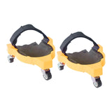 Maxbell Rolling Knee Pad Multifunction for Construction Gardening Woodwork Yellow