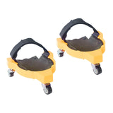 Maxbell Rolling Knee Pad Multifunction for Construction Gardening Woodwork Yellow