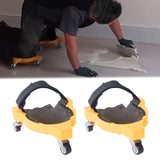Maxbell Rolling Knee Pad Multifunction for Construction Gardening Woodwork Yellow