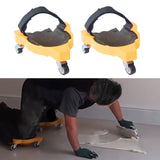 Maxbell Rolling Knee Pad Multifunction for Construction Gardening Woodwork Yellow