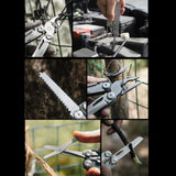 Maxbell Multitool Pliers Folded Multi Tool for Mountain Climbing Repairing Exploring
