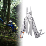 Maxbell Multitool Pliers Folded Multi Tool for Mountain Climbing Repairing Exploring