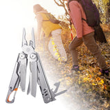 Maxbell Multitool Pliers Folded Multi Tool for Mountain Climbing Repairing Exploring