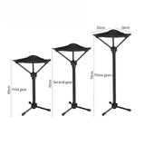 Maxbell Folding Stool Portable Lounge Tall Slacker Chair for Outdoor Walking Fishing