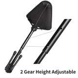 Maxbell Folding Stool Portable Lounge Tall Slacker Chair for Outdoor Walking Fishing