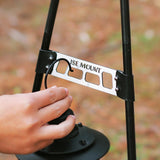 Maxbell Triangle Rack Side Buckle Portable Storage Rack for Light Cookware Tableware