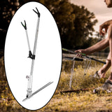 Maxbell Fishing Rod Holder Stand Bracket Stainless Steel Raft Ship Fishing Pole Rack