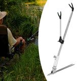 Maxbell Fishing Rod Holder Stand Bracket Stainless Steel Raft Ship Fishing Pole Rack