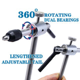 Maxbell Fly Tying Vise Portable Adjustable Heavy Duty Fishing Hook Rotary Tying Vise