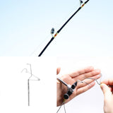 Maxbell Fly Fishing Tying Tool Accessories Fly Tying Threader for Outdoor Activities 16cm