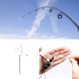 Maxbell Fly Fishing Tying Tool Accessories Fly Tying Threader for Outdoor Activities 16cm