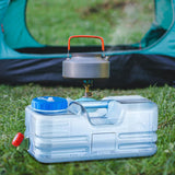Maxbell Water Storage Jug Water Storage with Water Pipe Outdoor Reusable with Faucet 10L
