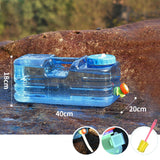 Maxbell Water Storage Jug Water Storage with Water Pipe Outdoor Reusable with Faucet 10L