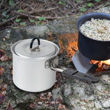 Maxbell Camping Pot 770ml Large Capacity Bowl Coffee Pot for Trekking Fishing Hiking