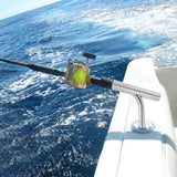 Maxbell Outrigger Fishing Rod Holder 316 Stainless Steel Fishing Rod Rack for Marine