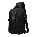 Maxbell Fishing Tackle Bag with Rod Holders Water Resistant Fishing Backpack Daysack S Black
