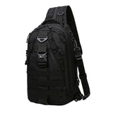 Maxbell Fishing Tackle Bag with Rod Holders Water Resistant Fishing Backpack Daysack S Black