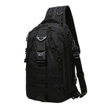 Maxbell Fishing Tackle Bag with Rod Holders Water Resistant Fishing Backpack Daysack S Black