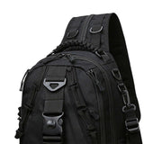 Maxbell Fishing Tackle Bag with Rod Holders Water Resistant Fishing Backpack Daysack S Black