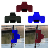Maxbell Fishing Lures Wraps for Fishing Tools Installed Easily Fishing Rod Baits Clip red