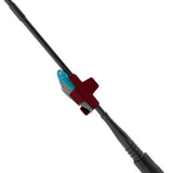 Maxbell Fishing Lures Wraps for Fishing Tools Installed Easily Fishing Rod Baits Clip red