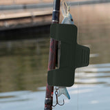 Maxbell Fishing Lures Wraps for Fishing Tools Installed Easily Fishing Rod Baits Clip green